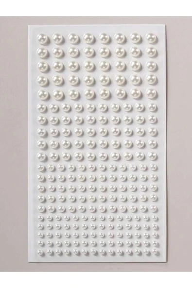 ECE KOZMETİK Vücut Ve Yüz Taşı Stickers Tırnak Makyaj Taşı Yapışkan Festival Taşı Inci Yüz Taşları Krem - 2
