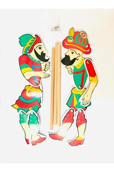 YEŞİL KIRTASİYE Hacivat Karagöz Gölge Oyunu Kukla