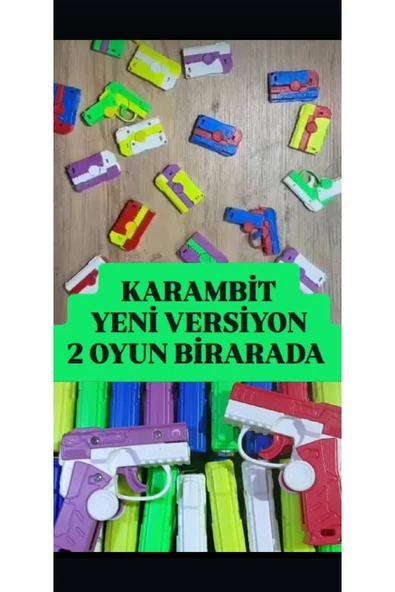 OKALIPTUS.TR Stres Oyuncak Tabanca Çevirmeli Adet