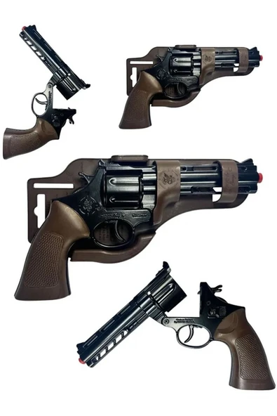 MyClean FARKLI RENKLERDE KILIFLI GERÇEKÇİ 8Lİ KAPSÜL PATLATAN SÜLEYMAN ÇAKIR OYUNCAK FOCUS BANG TABANCA