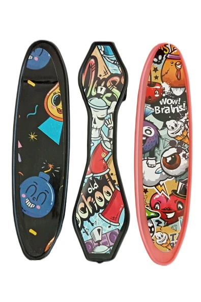 CT-TOYS Parmak Kaykay Seti 6 Adet Farklı Resim K:212 - 3