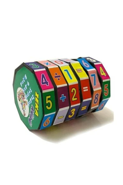 Bibizde 10 Adet Matematik Işlem Küpü Eğitici Zeka Küpü