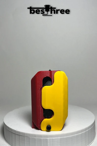 Besthree Gravity Knife- Stres Bıçağı Farklı Renklerde ( Kırmızı-sarı) - 2