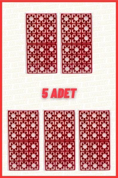 AE Market 18x8li Kapsül Mermi Şeridi 5 Adet - Toplam 720 Adet Atış