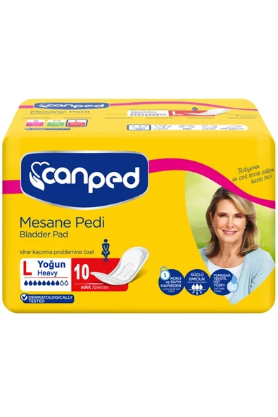 Canped Mesane Pedi Büyük Boy Large 10 Adet