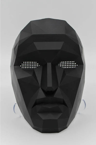 REKLAM MARKET Squid Game Yönetici Maskesi ( Frontman Mask) - 3