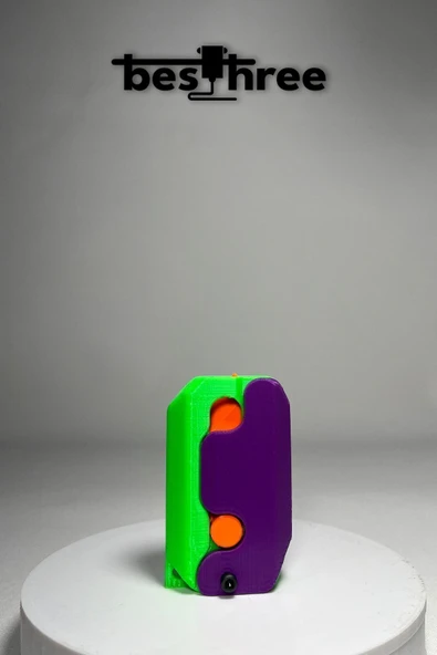 Besthree Gravity Knife- Stres Bıçağı ( Plastik) Farklı Renkler Oyuncak - 2