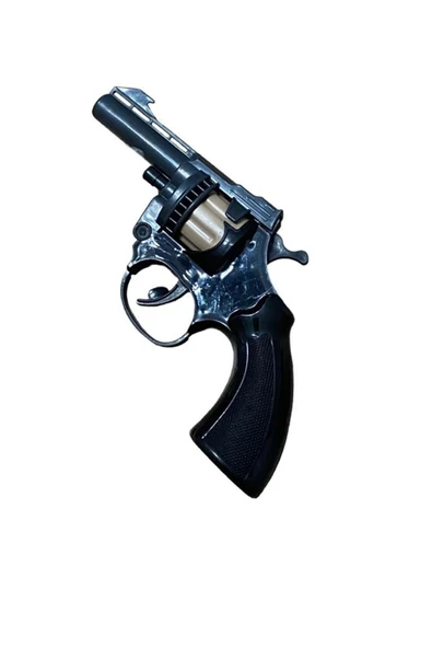 AE Market Oyuncak Plastik Kovboy Tabancası Yanında 18 X8li Fişek Kapsül - 3