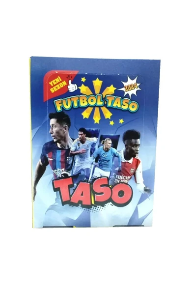 fresh in city 50futbol Taso +50 Kart 2024 Yeni Sezon Futbolcu Oyun Tasoları Yeni Seri Lig Futbol Taso Kutu - 3