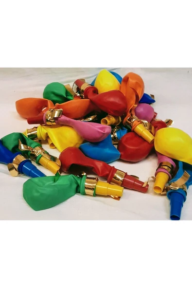 Oyuncakcii Düdüklü Balon, 20 Adet - 2