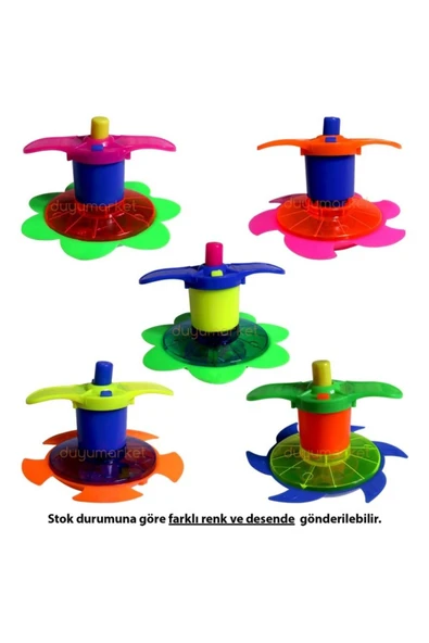 DuyuMarket Kurmalı Işıklı Topaç