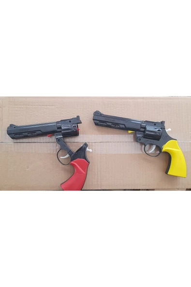 TOYSİ Büyük Boy Kovboy Kapsül Tabanca 2 Adet - 2