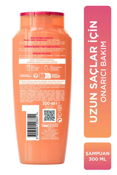 ELSEVE Dream Long Kırık Uç Onarıcı Bakım Şampuanı 300 ml - 8