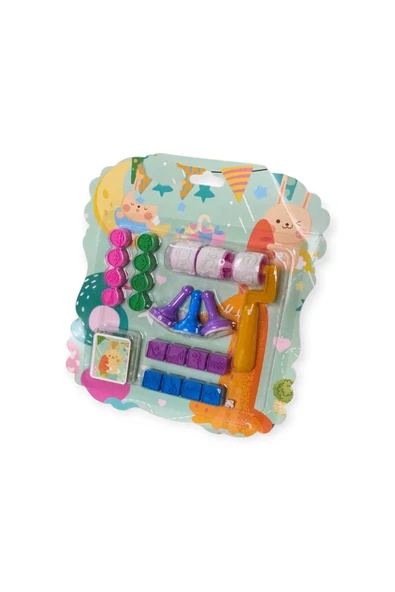 MyClean Değişik Desenler Damga Mühür Baskı Rulo Kaşe Sevimli Eğlenceli Set - 3