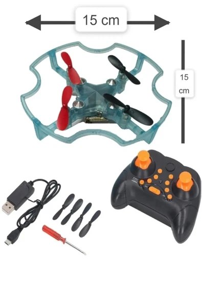 DuyuMarket Havada Stabil Kalabilen Akrobat Mini infrared technology Drone 360° Mini Kamerasız başlangıç seviye - 4