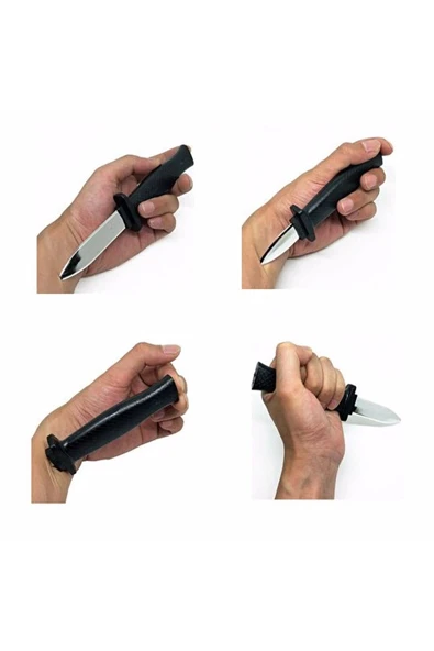 Hayatı Kolaylaştıran Ürünler Bibizde PLASTİK TİYATRO ŞAKA BIÇAĞI İÇERİYE GERİ GİDEN YAYLI BIÇAK - 2