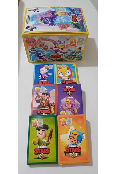 BRAWL Stars Yeni Seri Yeni Kart -- 6 Mini Kutu - 2