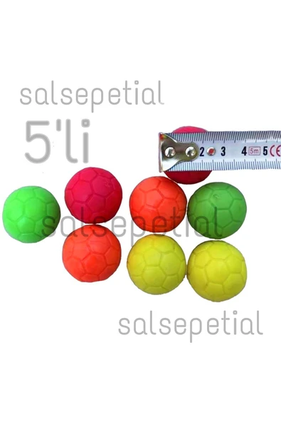 Oyuncaktoys 5'li Zıplayan Stes Topu Zıpzıp Top - 3