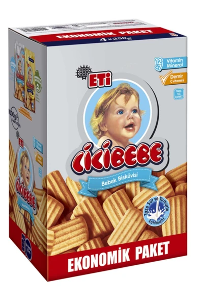 Eti Cicibebe Bisküvi 1000 gr