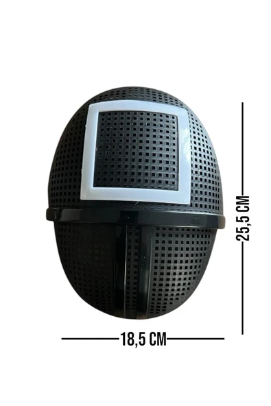 SIFIR312 Işıklı Squid Game Maskesi - 3 Kademeli Işıklı Squid Game Maskesi - Squid Game Karakter Maskesi - 3