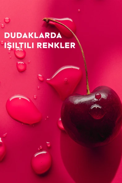 NIVEA Kiraz Dudak Bakım Kremi 4.8gr, Nemlendirici, Hafif Kırmızı Işıltı, Dudak Parlatıcısı - 5