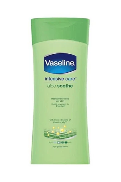 Vaseline Aloe Vera Ferahlığı Vücut Losyonu 200 Ml - Vazelin Yoğun Bakım