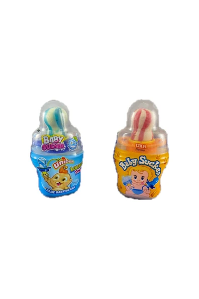 Unibon Lolipop Baby Ikili Emzik Şeker