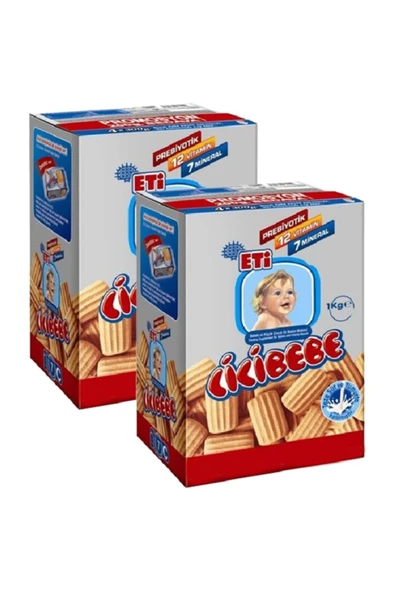 Eti Cicibebe Bisküvi 100 Grx2 Adet