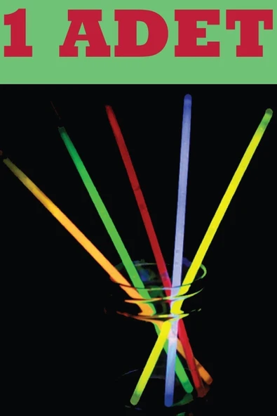 Glow Stick Parti Bilekliği Kolye Neon Işık Doğum Günü Partisi Cadılar Bayramı Halloween Düğün Floresan Sticks