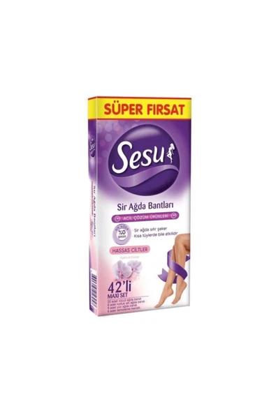 Sesu Bandı Maxi Set Hassas Ciltler Sir Ağda 32 'li - 2