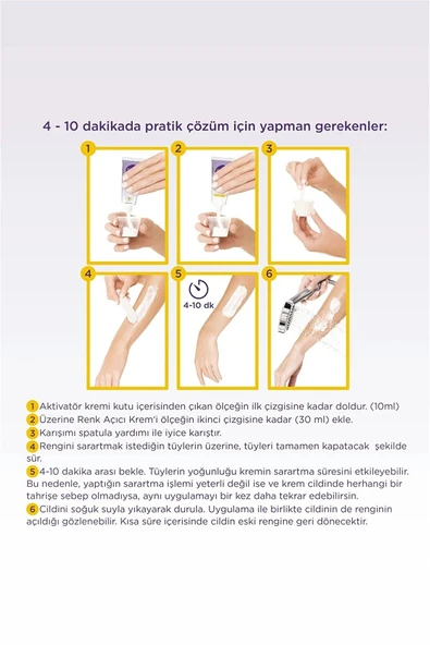 Sesu Tüy Sarartıcı Krem 18 gr + 35 gr X 3 Adet - 5