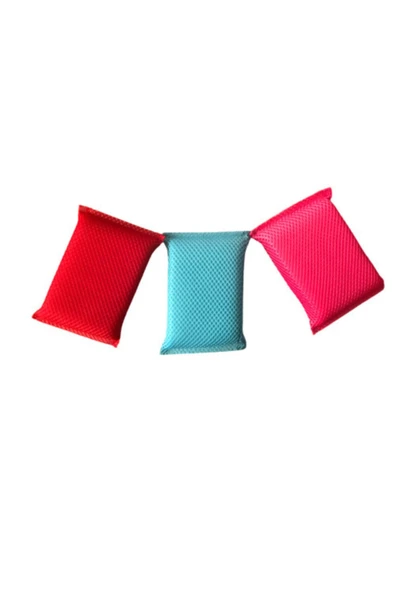 Karadağ Bluesoft Magic Bulaşık Süngeri Renkli 3 Lü 1 Paket X (3 Adet) - 2