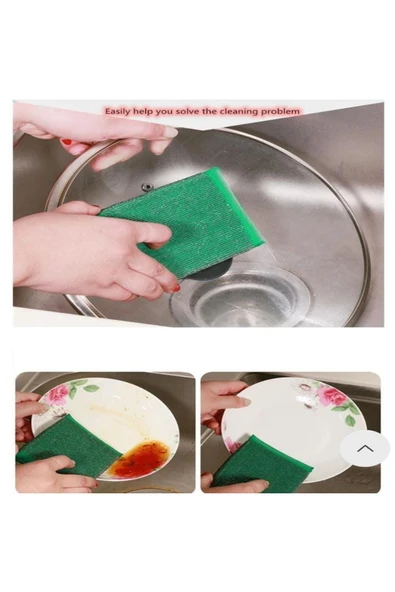 Parex magic paslanmaz sık dokuma sert plastik lüx sünger 2 adet - 2