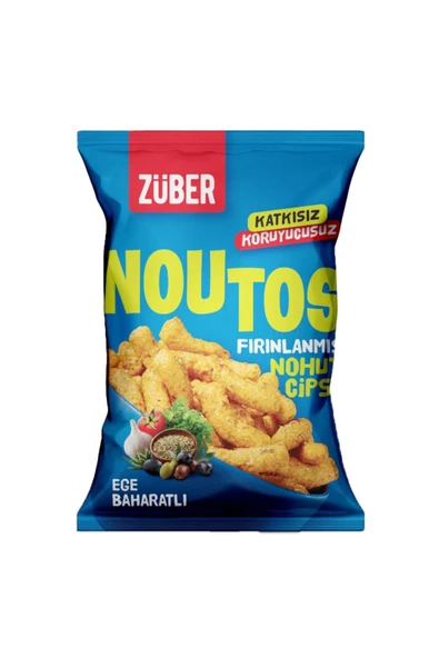 Züber Noutos Fırınlanmış Nohut Cipsi Ege Bah. 55 g