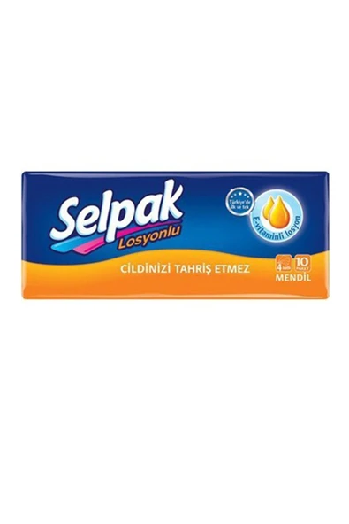 Selpak Mendil 3 'lü Set (LOSYON-KLASİK-MENTOL)1*3 (30 ADET 1'LU MENDİL) - 5