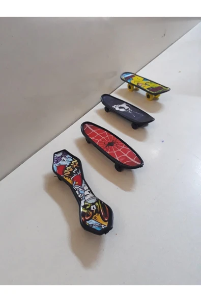 burak toys 2 Adet Parmak Kaykay - 2'li Kay Kay Seti El Oyuncağı - 4