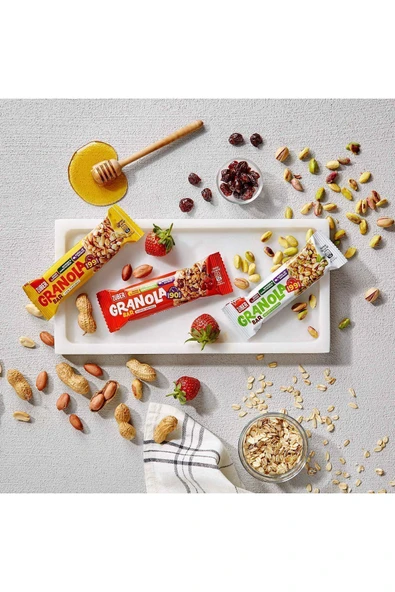 Züber Granola Bar Deneme Paketi 25G X 30 Adet - 2
