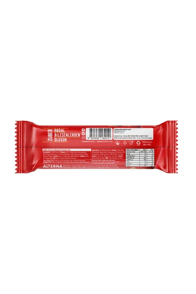 Züber Granola Bar Deneme Paketi 25G X 30 Adet - 6