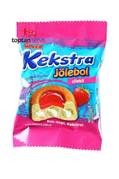 Ülker Kekstra Jöleli Çilekli 24 Adet - 2