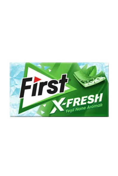 Mondelez First X-fresh Yeşil Nane Aromalı Sakız 12 Adet - 2