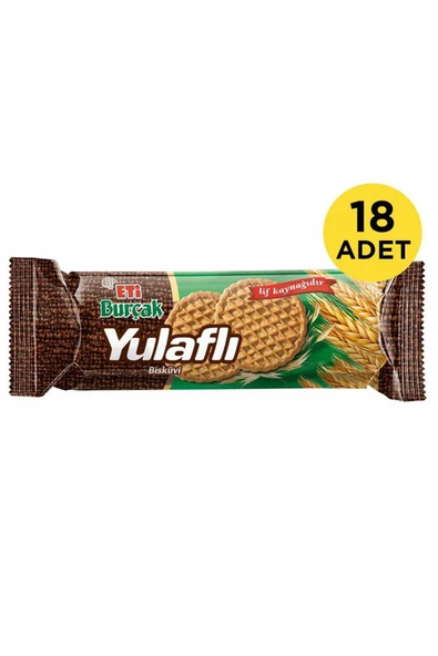 Eti Burçak Bisküvi Yulaflı 125 g x 18 Adet - 3