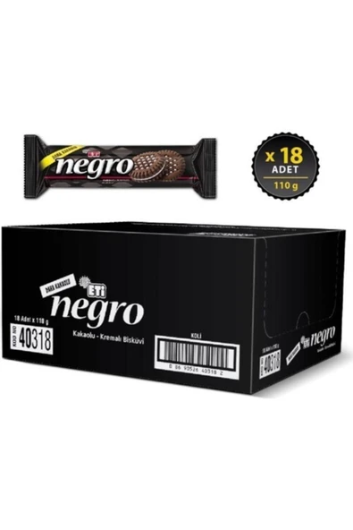 Eti Negro 10gr X 18 Adet ürün görseli