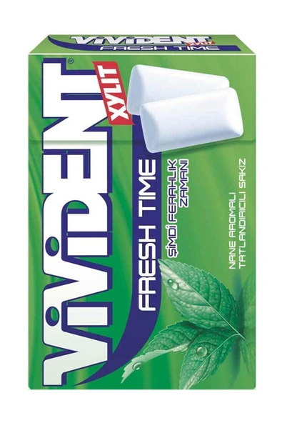 Vivident Nane Aromalı Sakız 22,4 gr 20adet