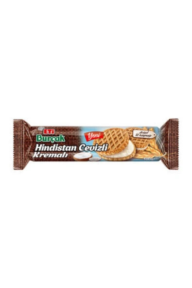 Eti Burçak Hindistan Cevizli Kremalı Yulaflı Bisküvi 100g