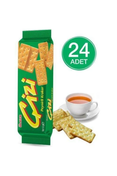 Ülker Çizi Kraker Bisküvi 70 Gr X 24 Adet ürün görseli