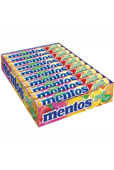 Mentos 20 Adet Stick You Meyve 37,5 gr