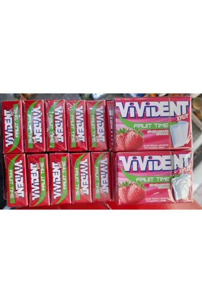 Vivident Frutti Time 20 Adet Kutu Sakiz - 2