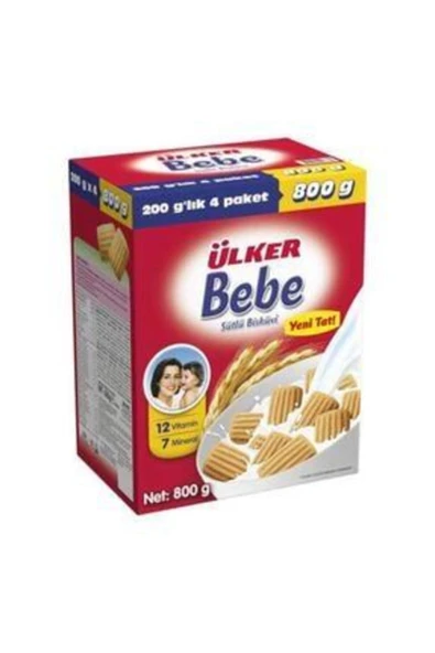 Ülker Bebe Bisküvi 800 Gr X 2 Adet - 1