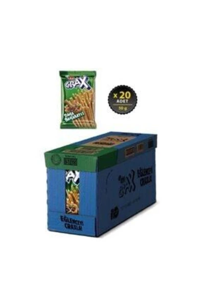 Eti Crax Baharatli Çubuk Kraker 50 g x 20 Adet ürün görseli