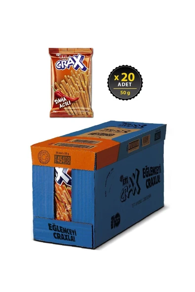 Eti Crax Acılı Çubuk Kr. 50gr X 20 Adet ürün görseli